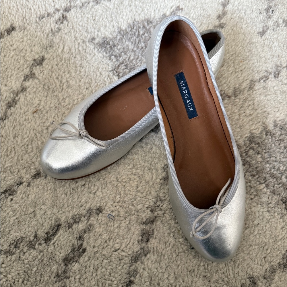 Margaux Silver Flats